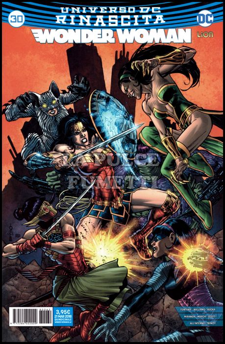 SUPERMAN L'UOMO D'ACCIAIO # 62 - WONDER WOMAN 30 - RINASCITA